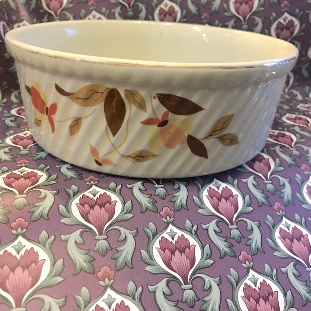 Halls vintage baking dish